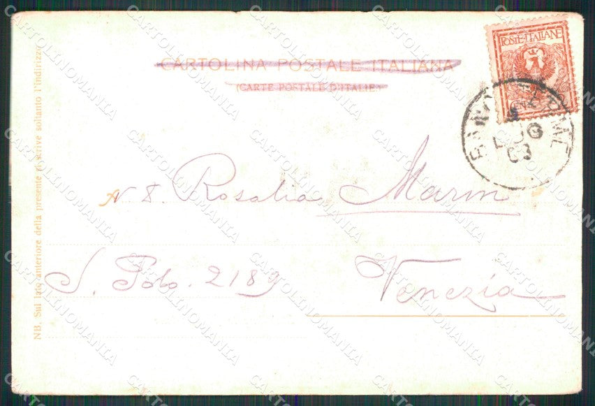 Padova Abano Terme Stabilimento Monteortone cartolina MX4595 – retro