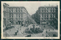 Napoli Città Piazza della Borsa Tram cartolina MX4630 – fronte