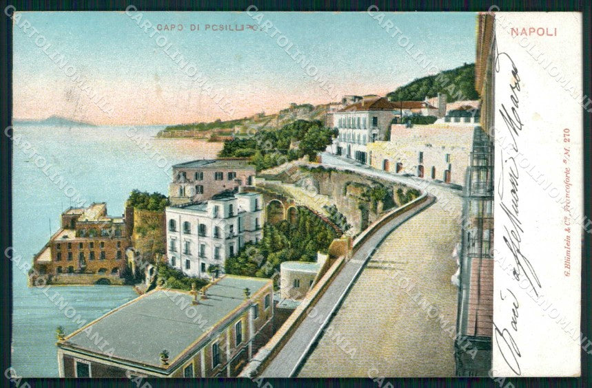 Napoli Città Capo di Posillipo cartolina MX4642 – fronte