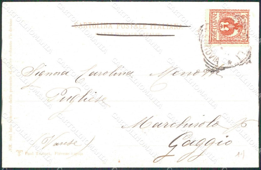 Napoli Città Veduta Generale Posillipo cartolina MX4647 – retro