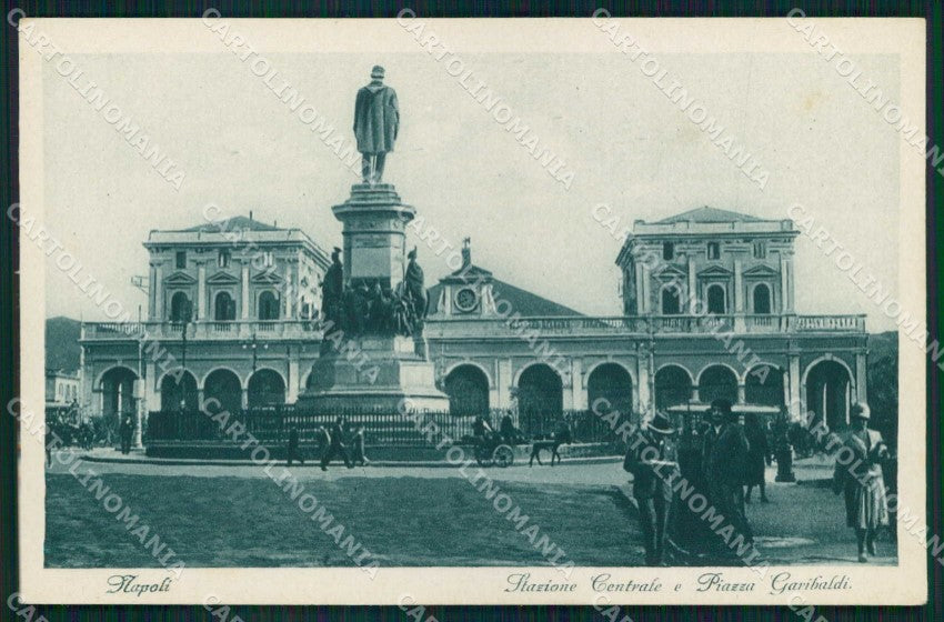 Napoli Città Stazione Centrale Piazza Garibaldi cartolina MX4651 – fronte