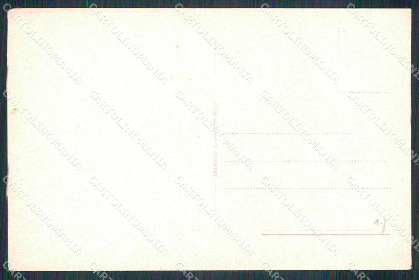 Napoli Città Via Partenope Vesuvio cartolina MX4666 – retro