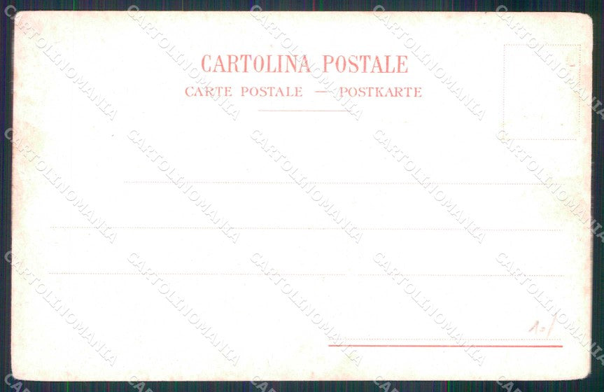 Napoli Città Grand Hotel Esterno Richter cartolina MX4678 – retro