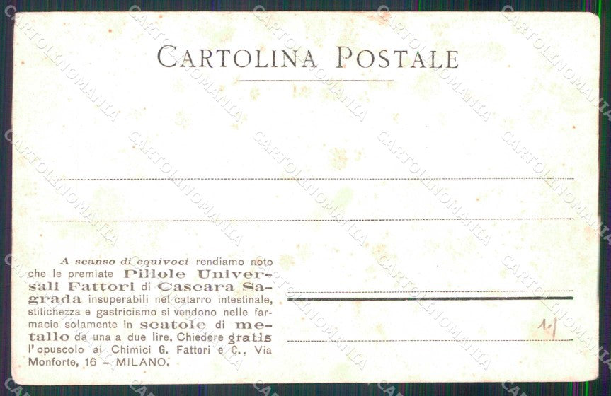 Napoli Città Porta Capuana Mercato cartolina MX4684 – retro
