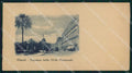 Napoli Città Ingresso Villa Nazionale Tram PIEGHINA mini cartolina MX4701 – fronte