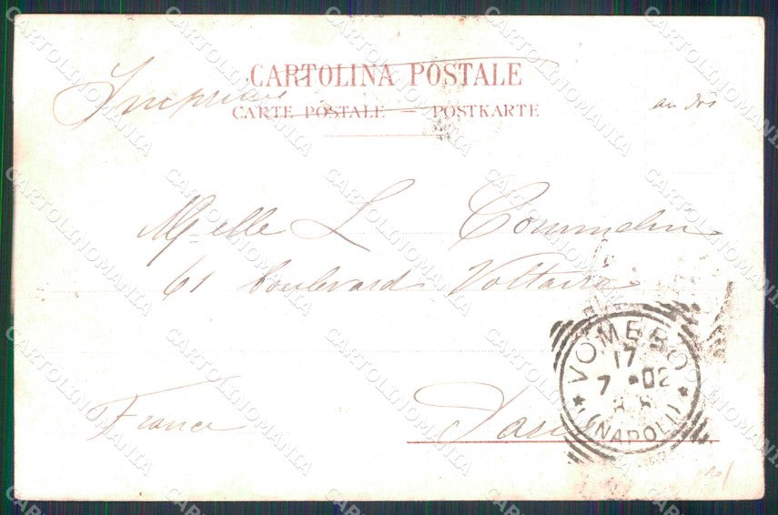 Napoli Città Immacolatella Nuova Richter 68 cartolina MX4704 – retro