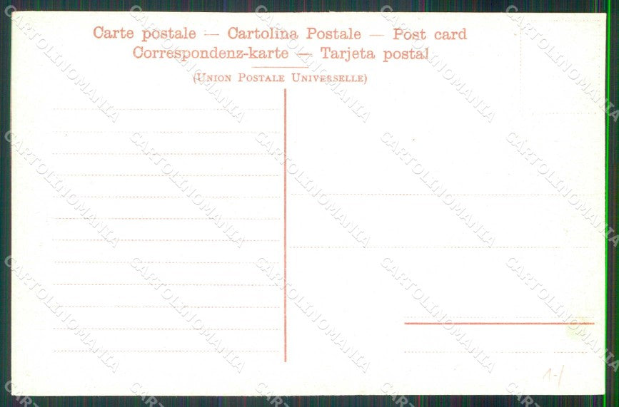 Napoli Città Piazza San Ferdinando Tram cartolina MX4708 – retro
