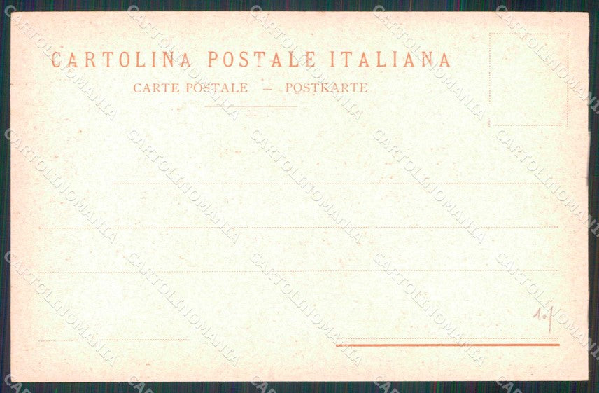 Napoli Città Via San Carlo Tramway Richter 456 cartolina MX4710 – retro