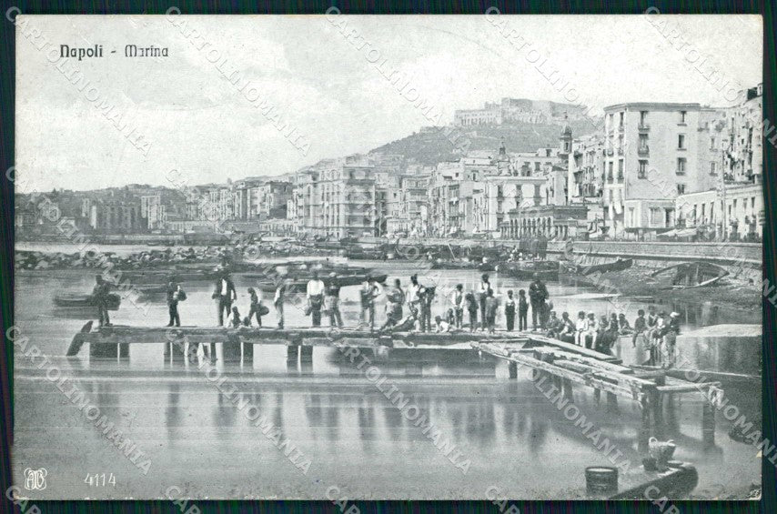 Napoli Città Marina Alterocca 4114 cartolina MX4728 – fronte