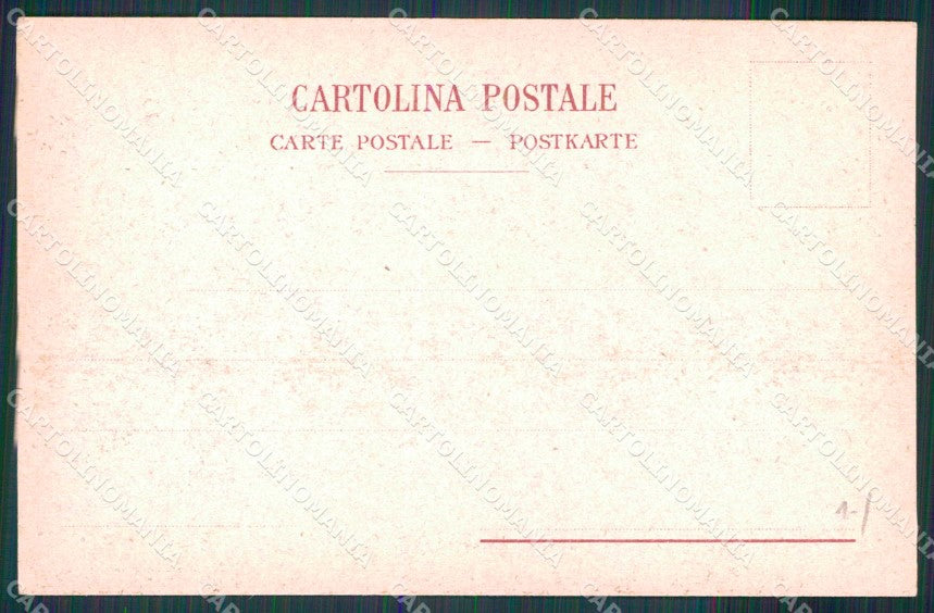 Napoli Città Piazza Vittoria Monumento Nicotera Richter 451 cartolina MX4739 – retro