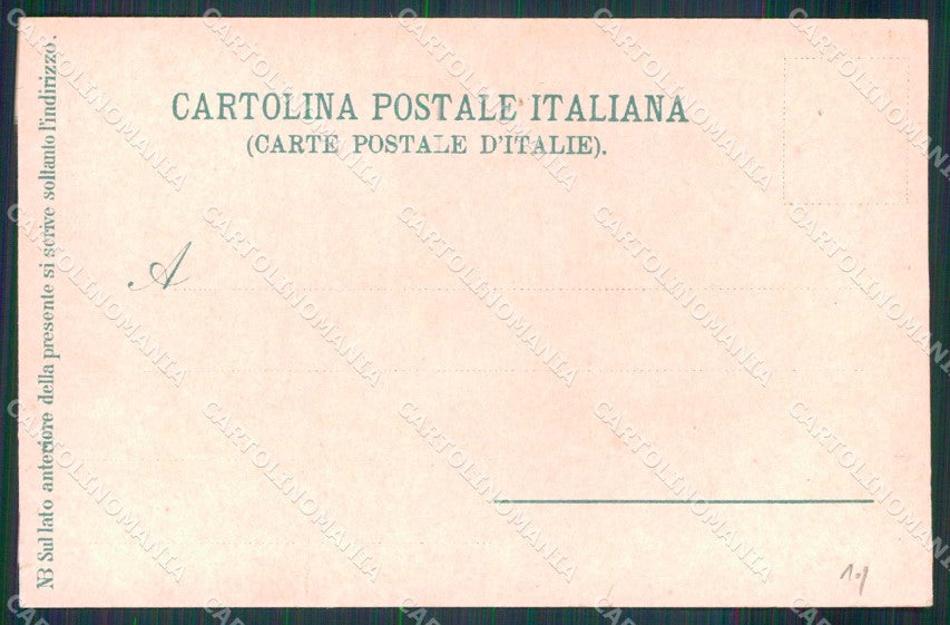 Napoli Città Piazza Municipio Castel Sant Elmo cartolina MX4740 – retro