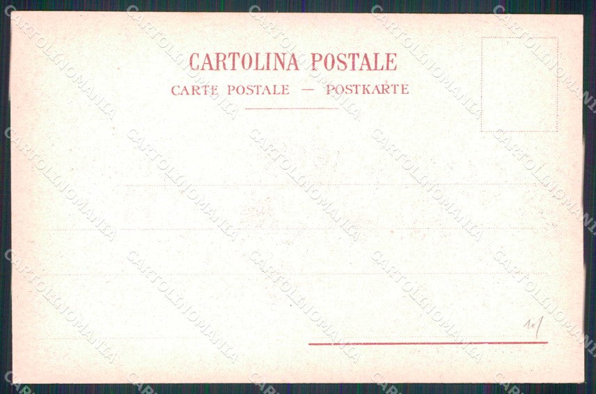 Napoli Città Torretta Tram Richter 424 cartolina MX4759 – retro