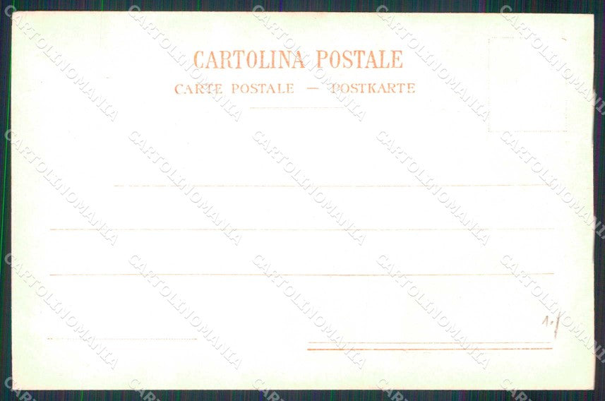 Napoli Città Porto con Barche Richter 34 cartolina MX4761 – retro