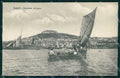 Napoli Città Veduta dal Mare Barche cartolina MX4765 – fronte
