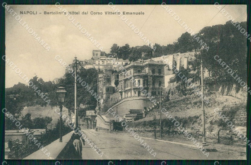 Napoli Città Hotel Bertolini Ragozino 3 2956 cartolina MX4779 – fronte