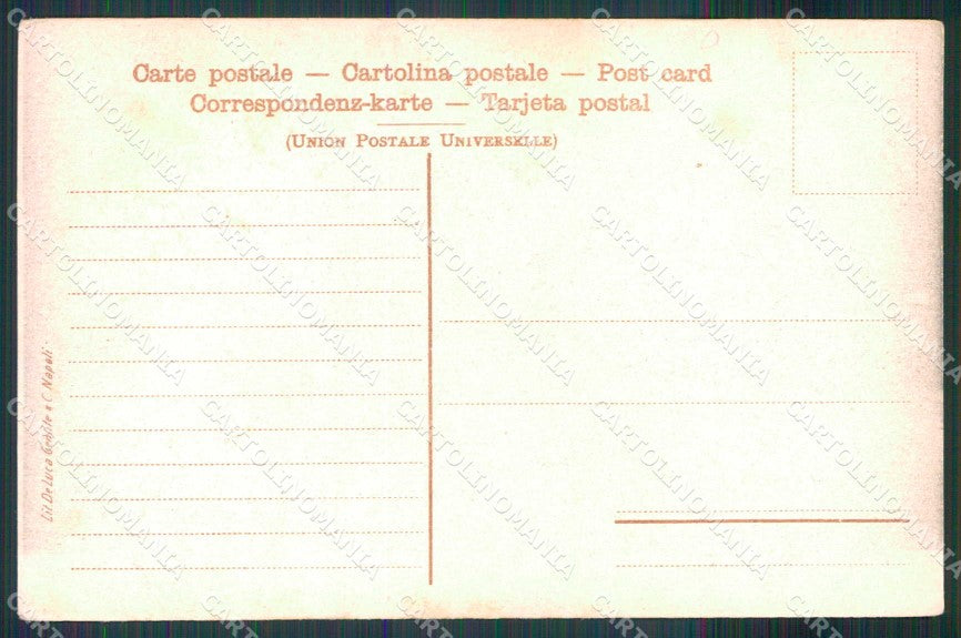 Napoli Città Torretta Tramway cartolina MX4784 – retro