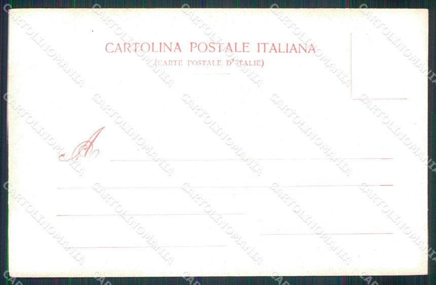 Napoli Città Veduta Vesuvio Barche Ragozino 158 cartolina MX4789 – retro