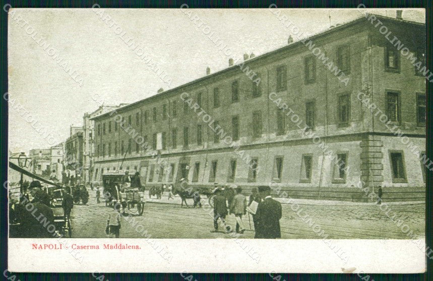 Napoli Città Caserma Maddalena cartolina MX4794 – fronte