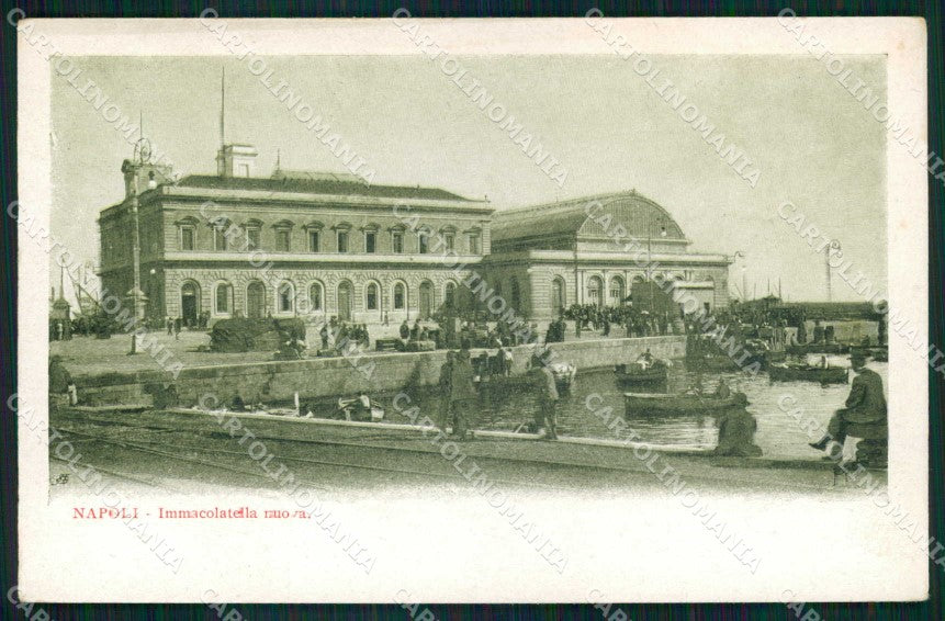 Napoli Città Immacolatella Nuova cartolina MX4796 – fronte