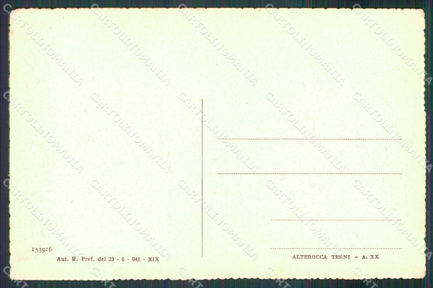 Napoli Città Via Santa Brigida Notturno Alterocca 153916 cartolina MX4801 – retro