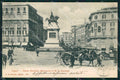 Napoli Città Monumento Re Vittorio Emanuele Piazza Municipio cartolina MX4820 – fronte