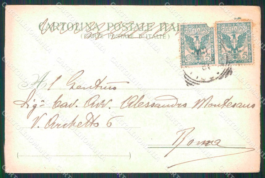Napoli Città Corso Umberto I cartolina MX4847 – retro