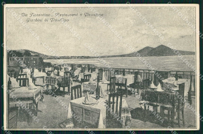 Napoli Città Posillipo Ristorante Da Fiorentino cartolina MX4868 – fronte