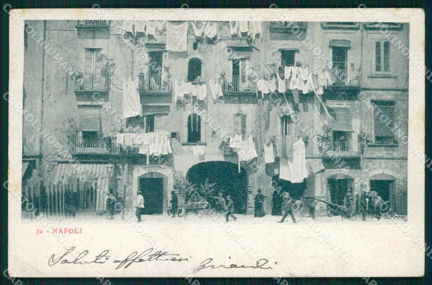 Napoli Città Napoli Vecchia cartolina MX4874 – fronte