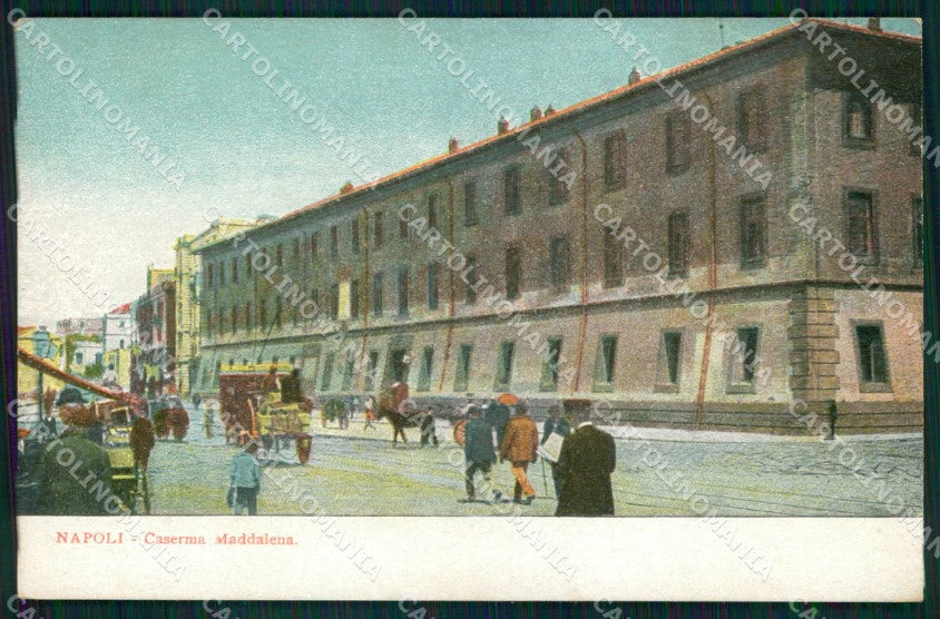 Napoli Città Caserma Maddalena cartolina MX4882 – fronte