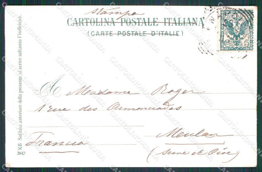 Napoli Pozzuoli Vista Golfo Tempio Serapide Ragozino 2847 cartolina MX4900 – retro