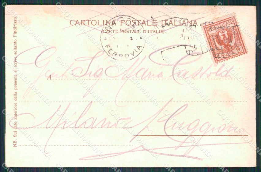 Napoli Città Strada Santa Lucia Trenkler 16984 cartolina MX4905 – retro