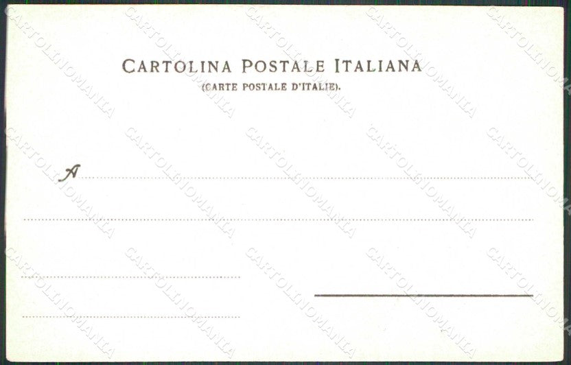 Napoli Città Vicoli Santa Lucia Ragozino 4037 cartolina MX4913 – retro