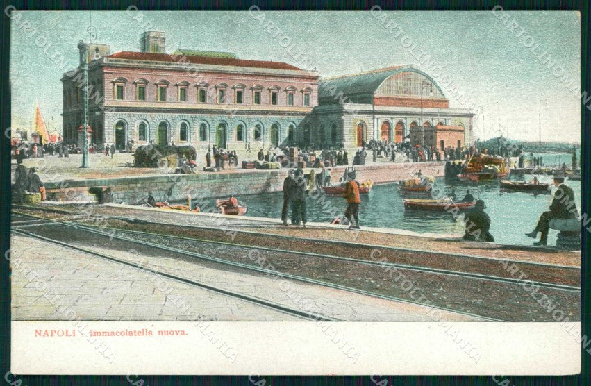 Napoli Città Immacolatella Nuova cartolina MX4916 – fronte