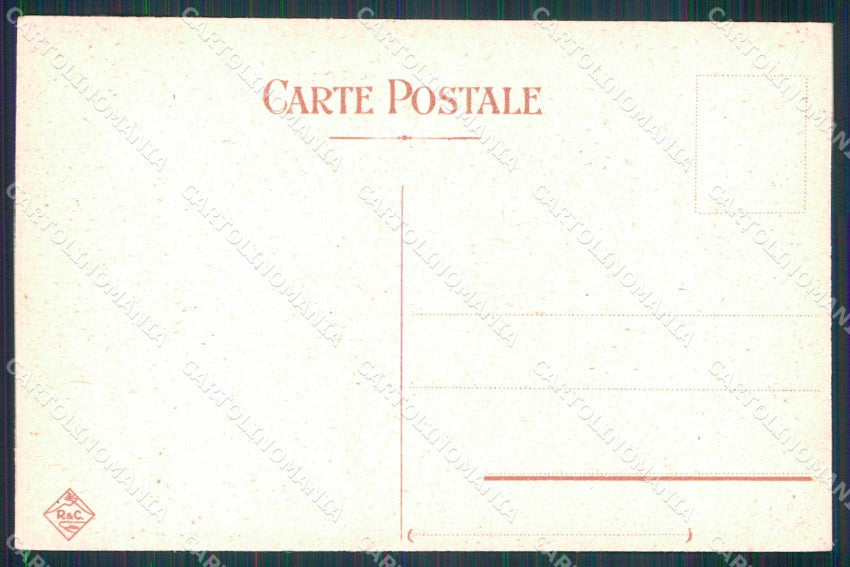 Napoli Città Via Caracciolo Grand Hotel cartolina MX4917 – retro