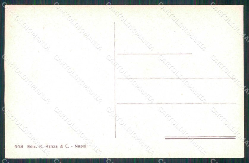 Napoli Città Riviera Chiaia cartolina MX4919 – retro
