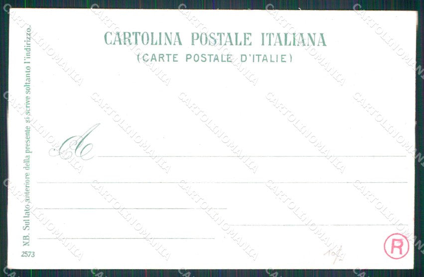 Napoli Città Porto Militare Barche Ragozino 2573 cartolina MX4931 – retro