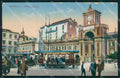 Napoli Città Piazza Dante Tramway ABRASA cartolina MX4947 – fronte