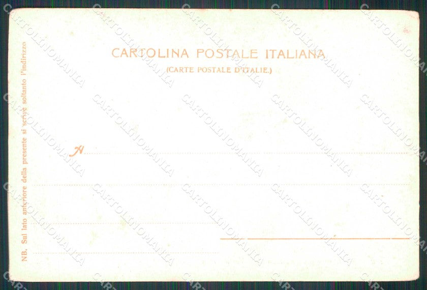 Napoli Città Ultima Eruzione Vesuvio Eremitaggio cartolina MX4960 – retro