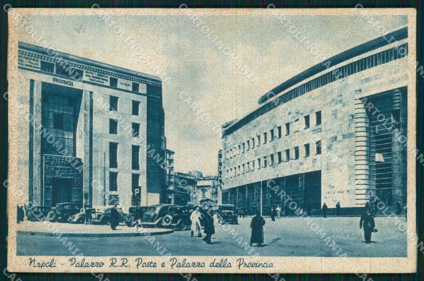 Napoli Città Palazzo Poste Palazzo Provincia cartolina MX4965 – fronte