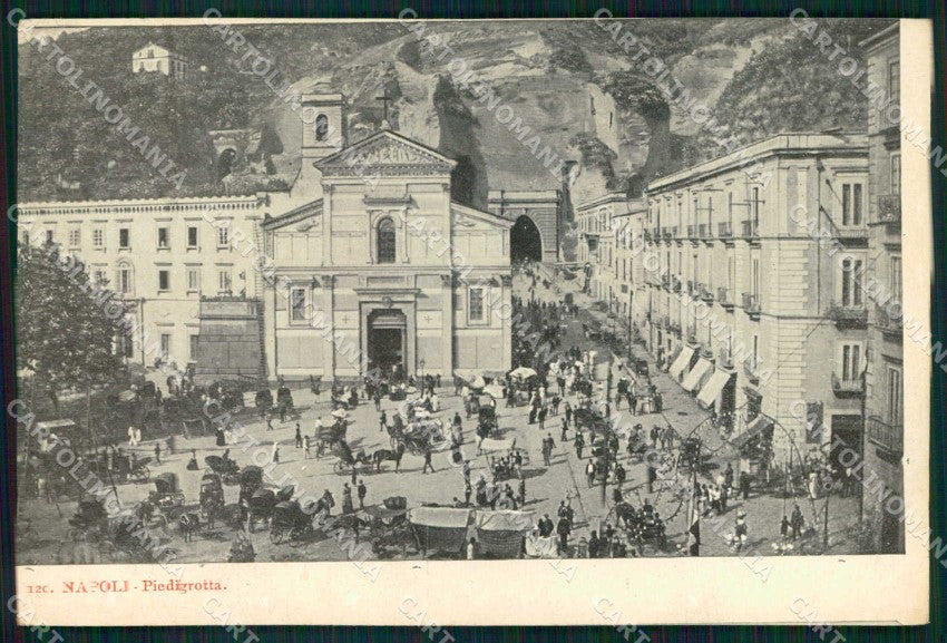 Napoli Città Piedigrotta cartolina MX4978 – fronte
