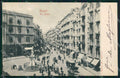 Napoli Città Via Roma Tramway Ragozino 379 cartolina MX5006 – fronte