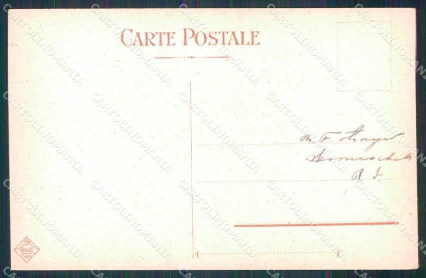 Napoli Città Via Piliero cartolina MX5015 – retro