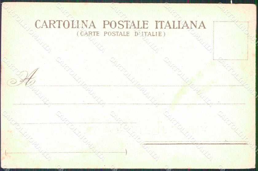Napoli Città Strada Santa Lucia cartolina MX5044 – retro