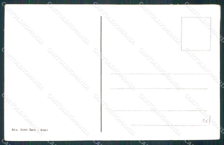 Napoli Città Porta Capuana Mercato cartolina MX5060 – retro