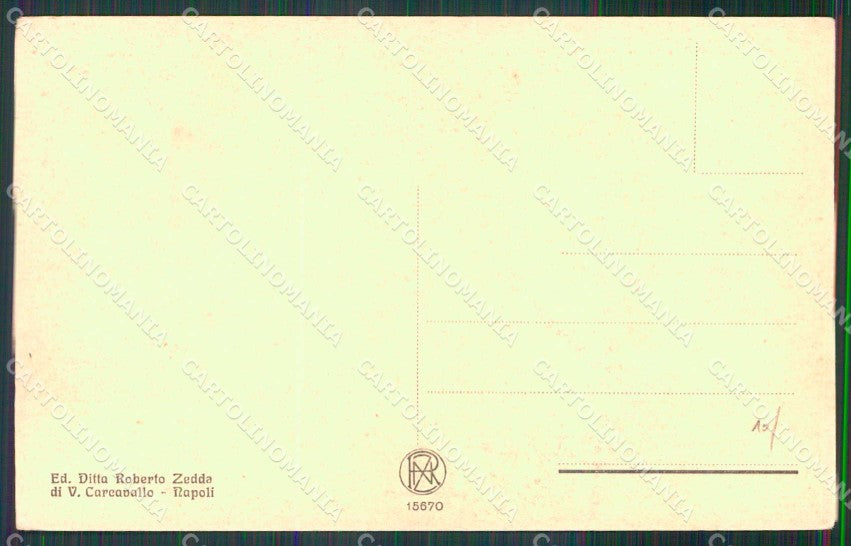 Napoli Città Via Roma cartolina MX5061 – retro