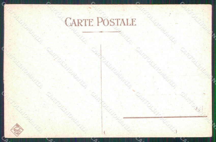 Napoli Città Porto con Barche cartolina MX5062 – retro