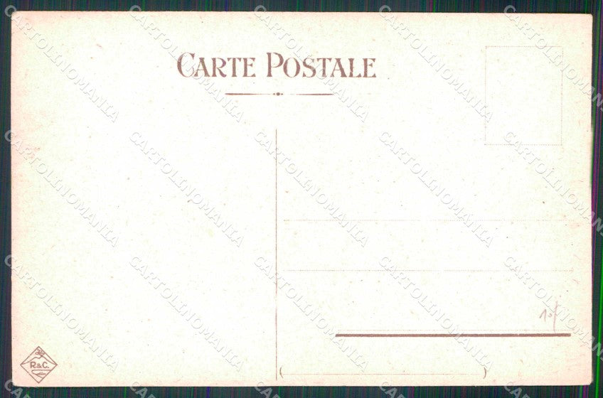 Napoli Città Porto con Barche cartolina MX5063 – retro