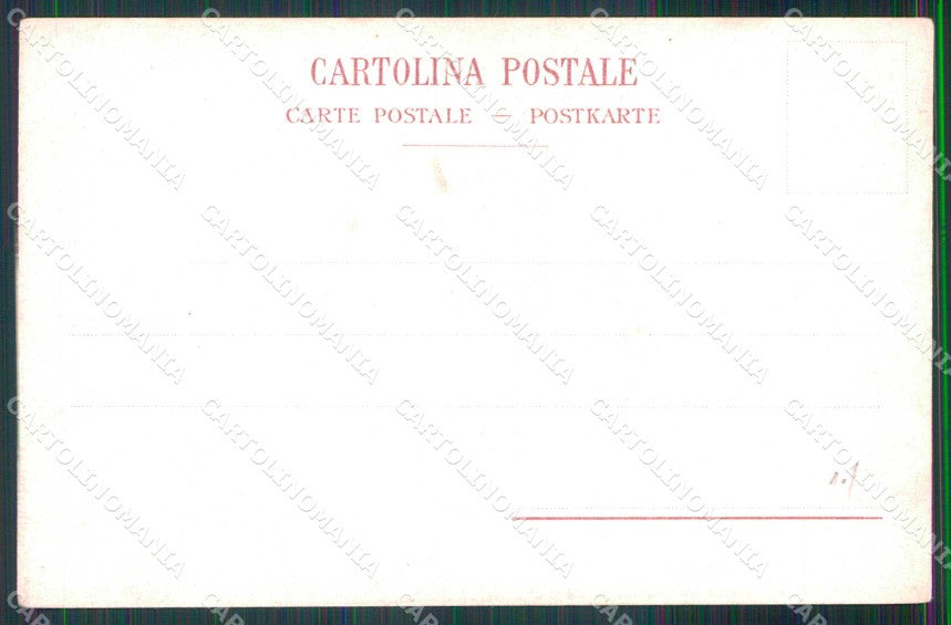 Napoli Città Porta Capuana Brogi Richter 301 cartolina MX5065 – retro