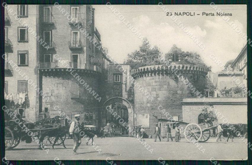 Napoli Città Porta Nolana Ragozino 23 cartolina MX5067 – fronte