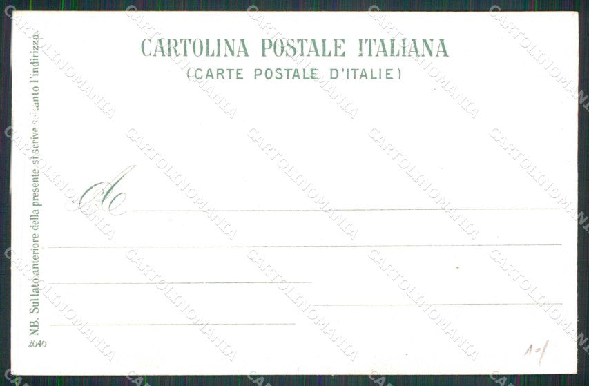 Napoli Città Interno Villa Nazionale Ragozino 2646 cartolina MX5080 – retro
